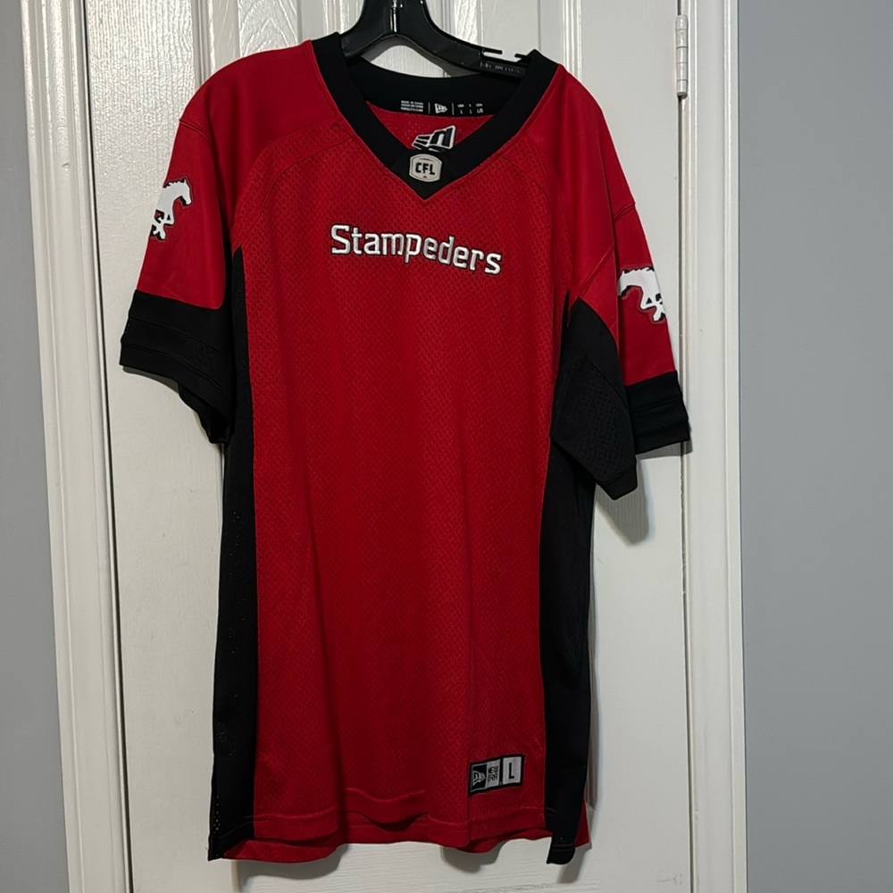 COPY - Calgary Stampeder Short Sleeve Jersey Size L